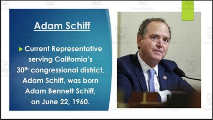 Adam Schiff Bio (Wiki) 