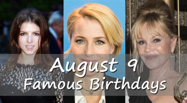 August 9 Birthdays By Profession