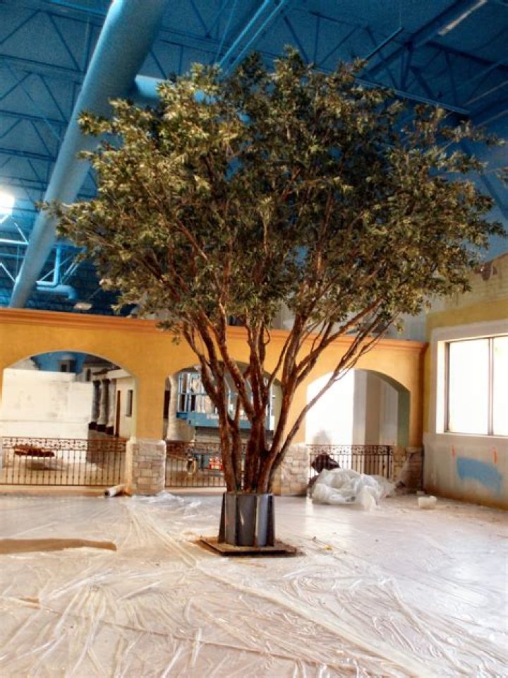 Can I put an artificial tree outside?