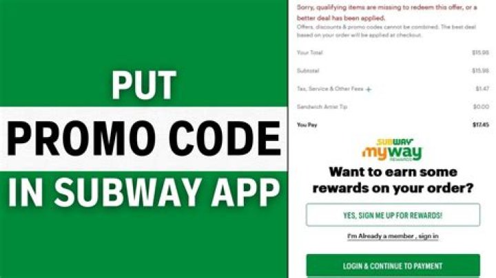 Does subway have employee discount?