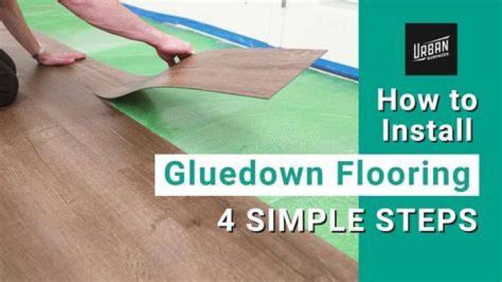 How do you glue floor transitions?