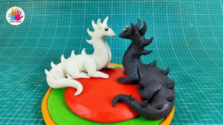How do you make a clay dragon step by step?