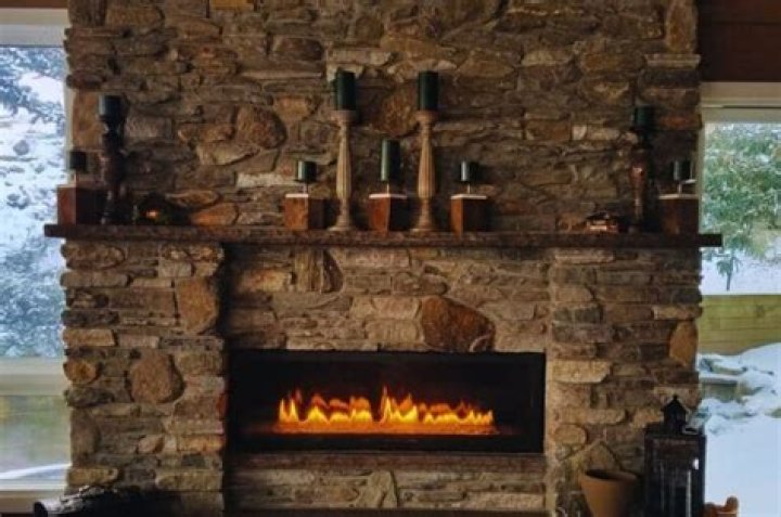 How hot does a gas fireplace surround get?