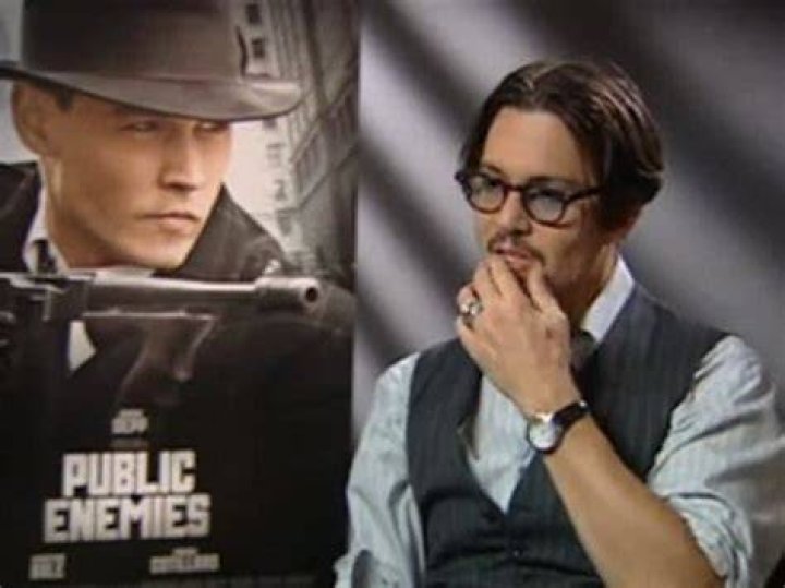 Johnny Depp promotes Public Enemies in Japan