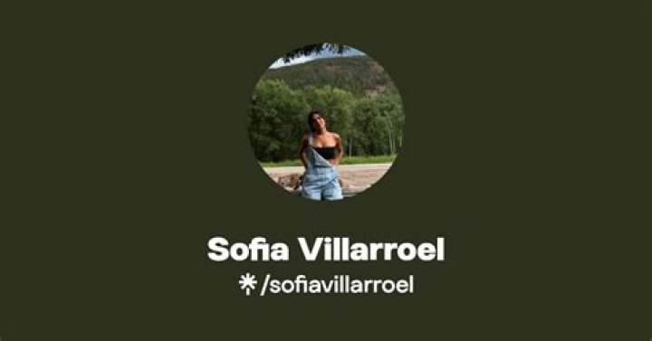 Sofia Villarroel Bio (Wiki) 