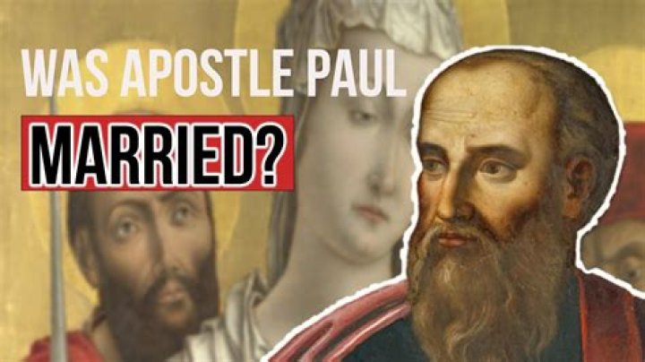 Was the apostle Paul married?