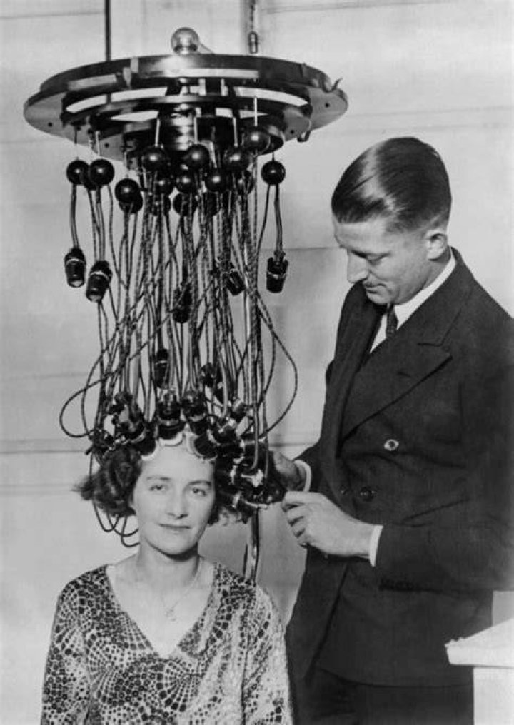 Who created the first perm?